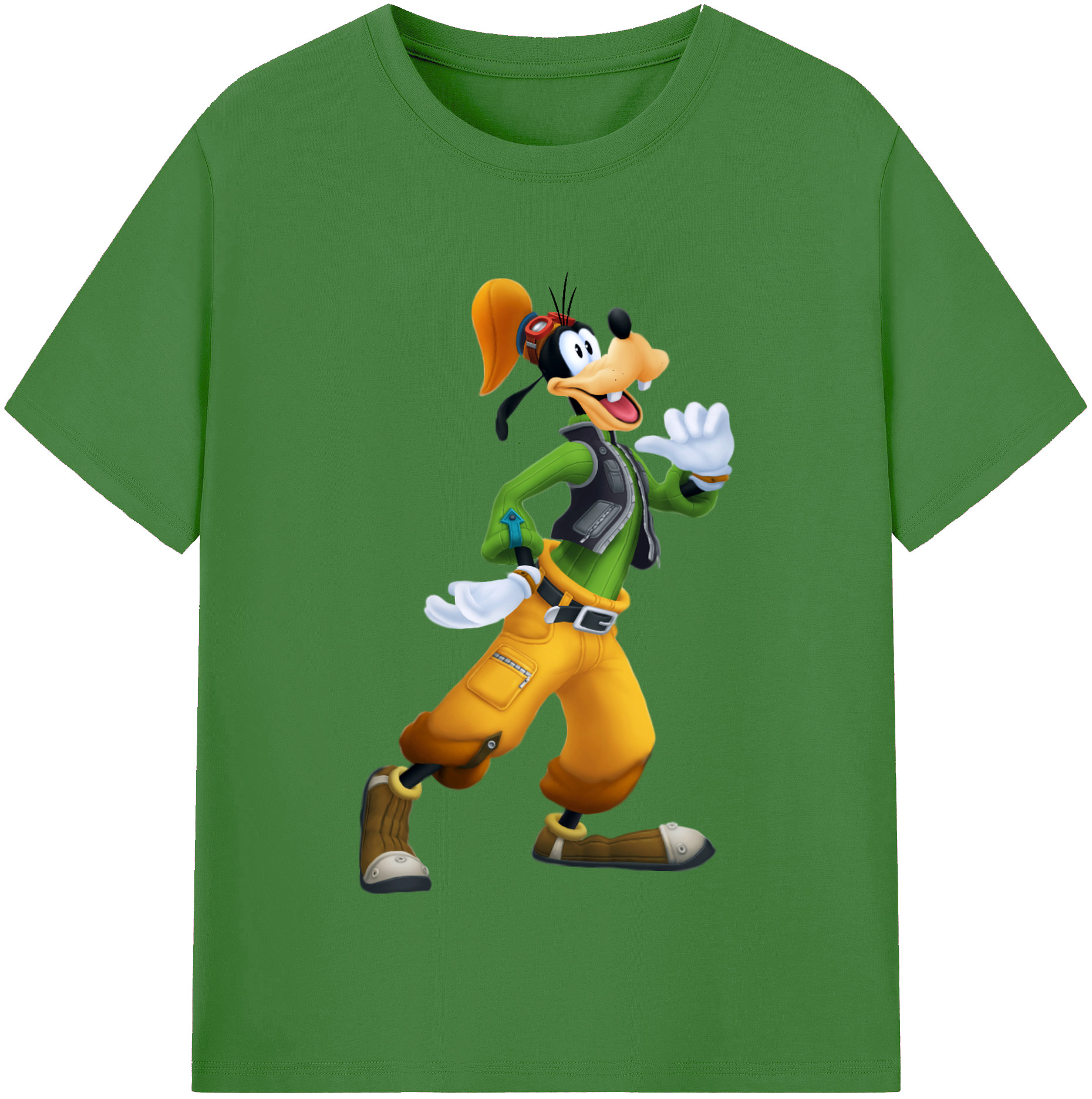 （画像用） ミッキーマウス Mickey Mouse レディースカジュアルプリントTシャツ（綿100％）